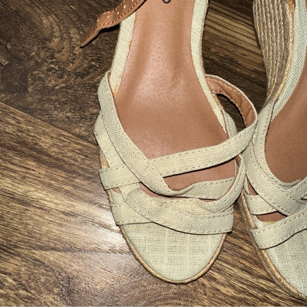 Women’s Lucky Brand Kalley Espadrille Wedge Sandals size 8.5 - Picture 3 of 14